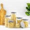 JoyJolt® Storage Jars with Airtight Stainless Steel Lids, 6ct.